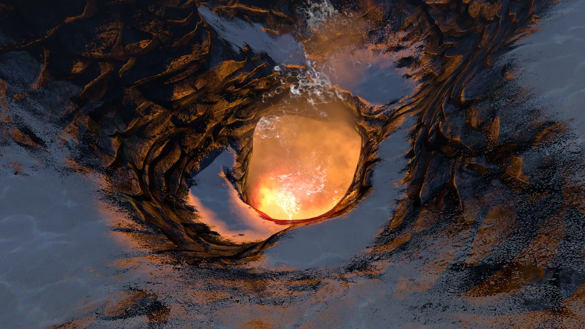 Lava Geysers